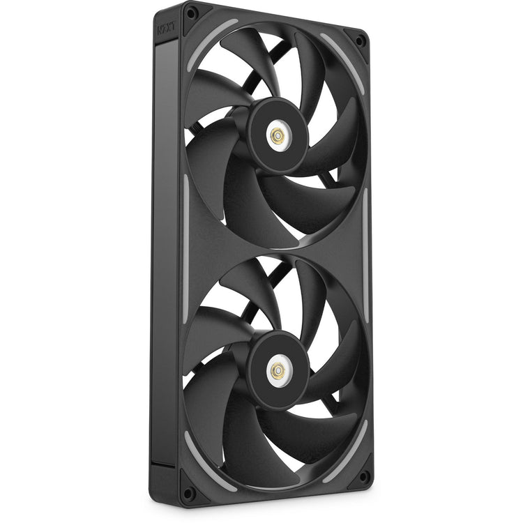 Nzxt Performance Fan F280x RGB-Gehäuselüfter (schwarz, 2 Stück, 280 x 140 x 30 mm, PWM)