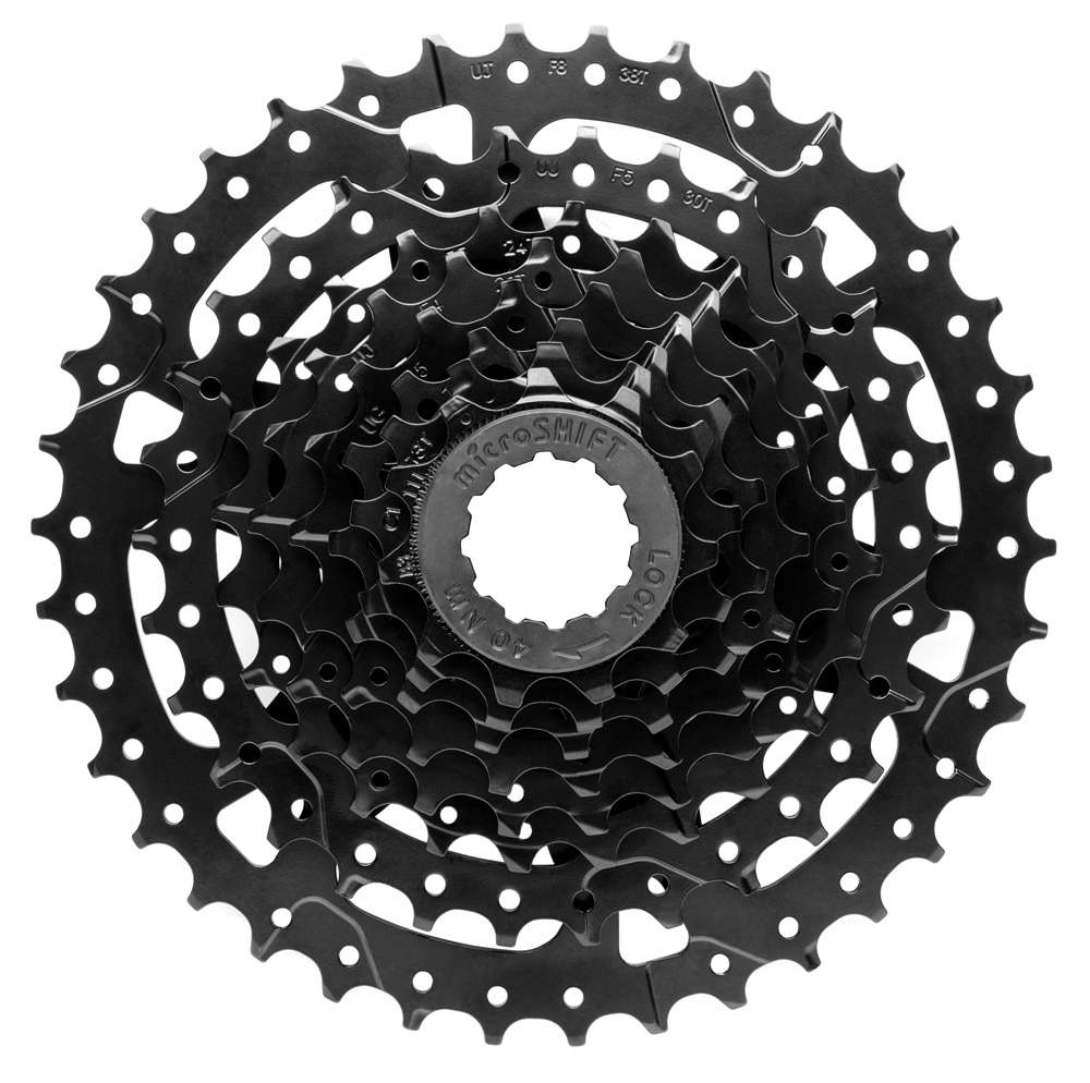 Microshift Acolytex 8-Gang-Kassette 11-38 – Stahl