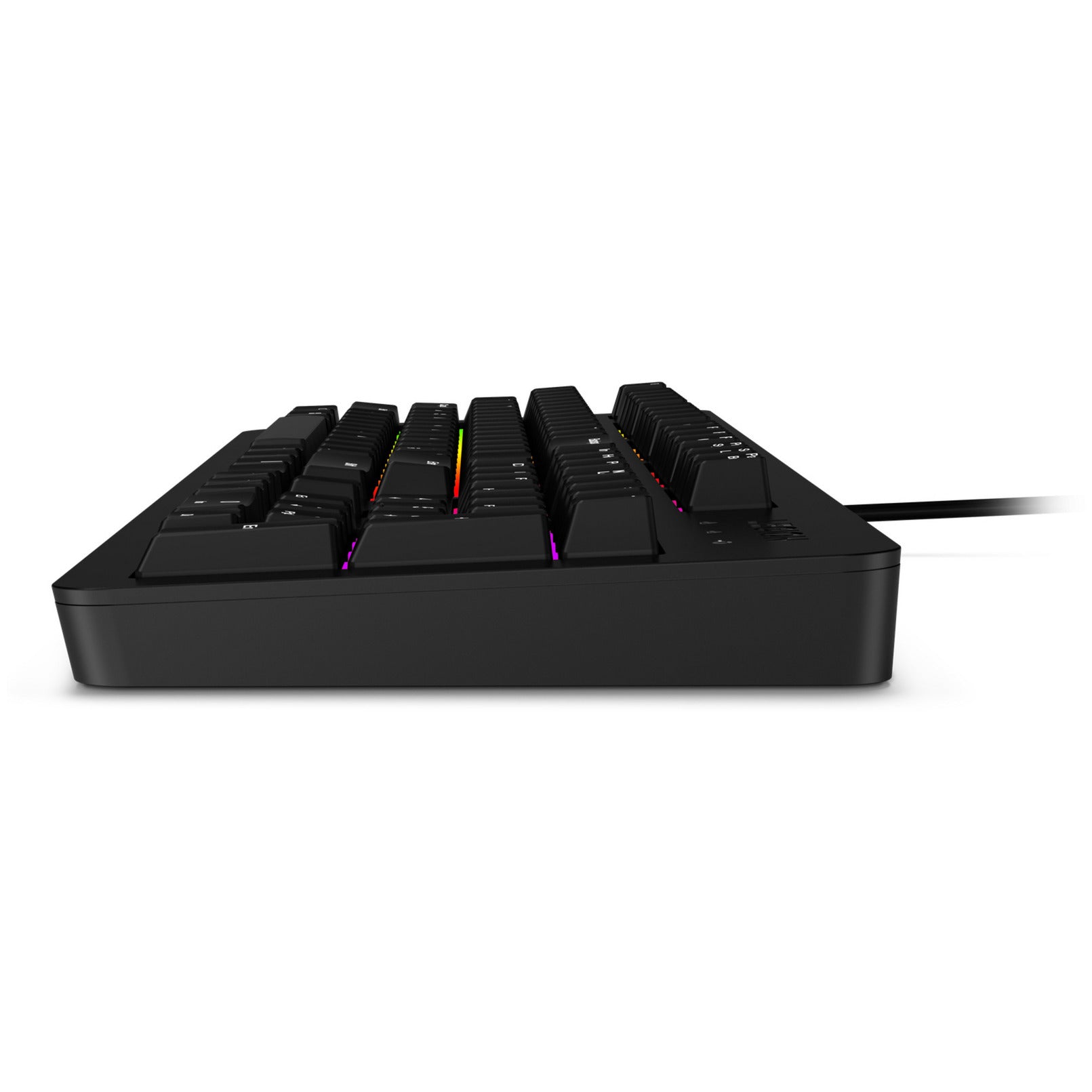 Lenovo Legion K310 RGB-Gaming-Tastatur (schwarz, US-Layout (QWERTY), Membran, 100 %, Membranschalter, RGB, USB)