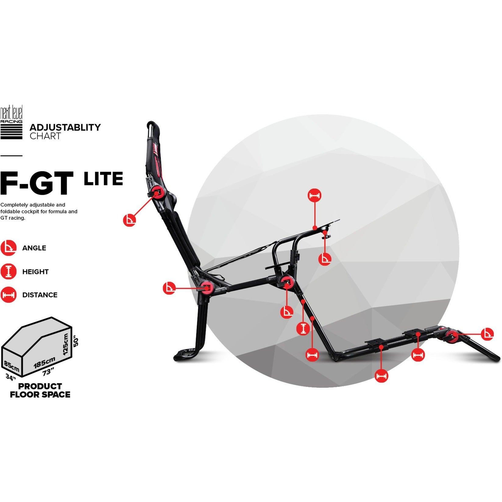 Nächstes Level Racing F-GT Lite Foldable