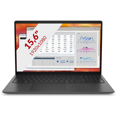 Dell Pro 15 Essential PV15265 15,6 Laptop (schwarz | Ryzen 5 130 | Radeon 660m | 16 GB | 512 GB SSD)