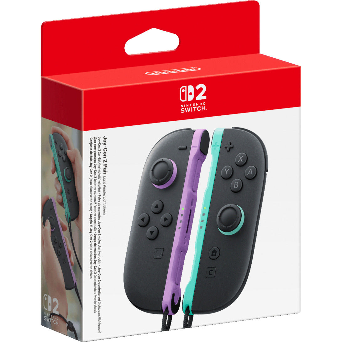 Nintendo Joy-Con 2-Controller-Set (hellviolett hellgrün)