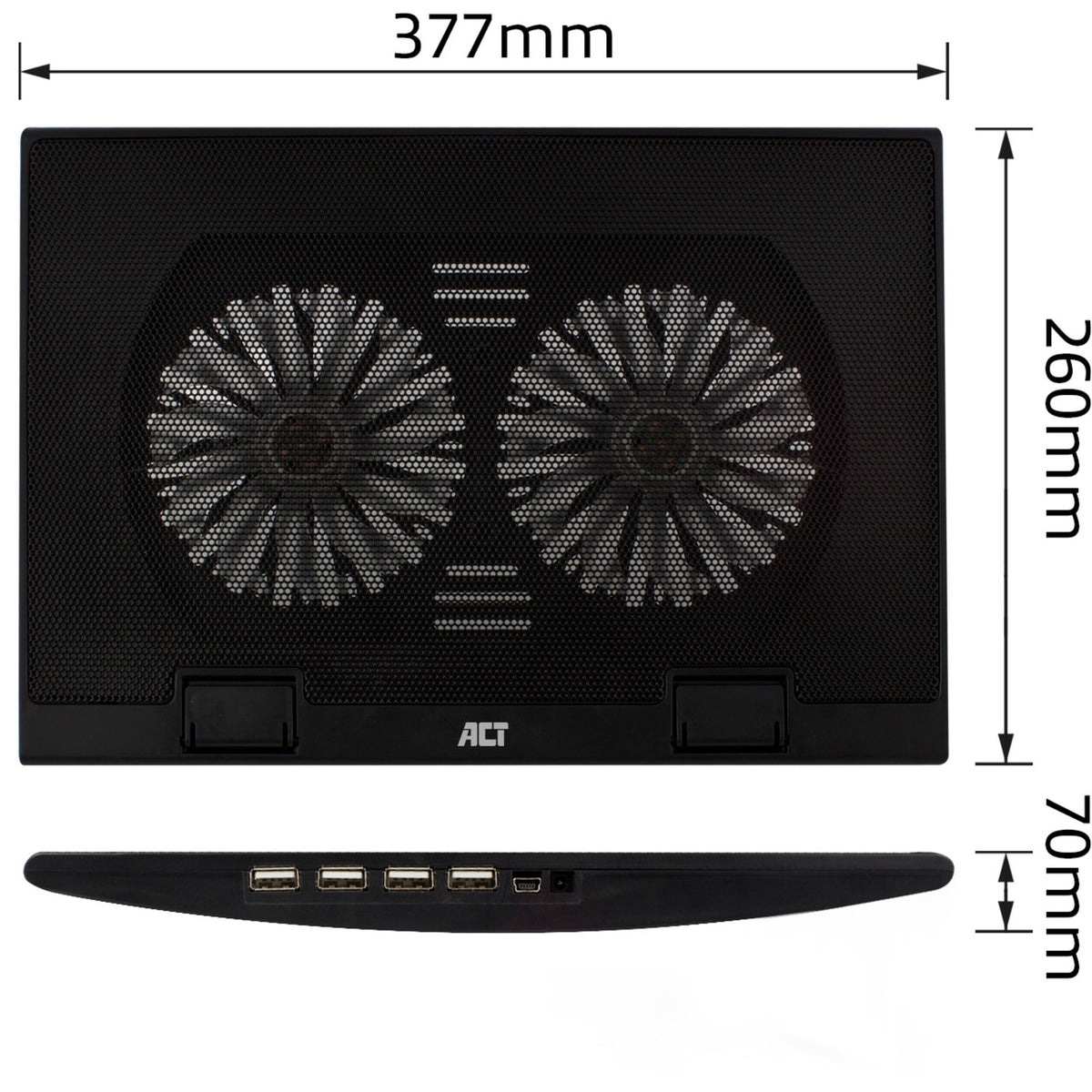 Act Connectivity Laptop Standard mit Lüfter, Höhenanpassung BAA