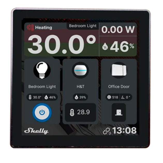 Shelly Wall Display schwarz