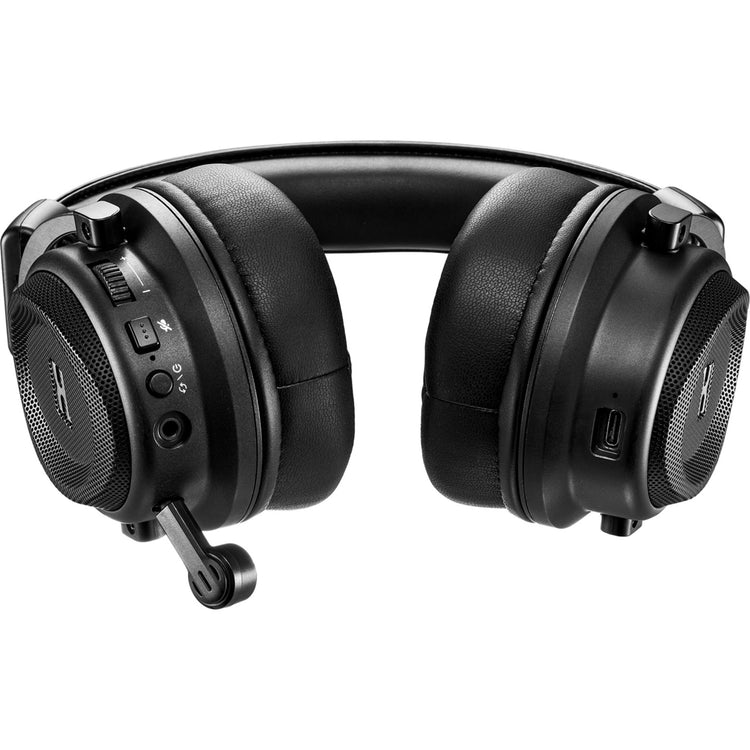 Powercolor Alphyn AH10 Kabelloses Over-Ear-Gaming-Headset (Schwarz, PC, Konsole oder Mobilgerät)