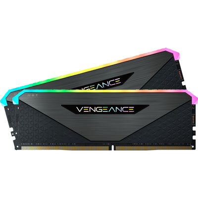 Corsair Vengeance RGB RT 32 GB DDR4-3200 (2x 16 GB) RAM (schwarz, cmn32gx4m2z3200c16, xmp 2.0)