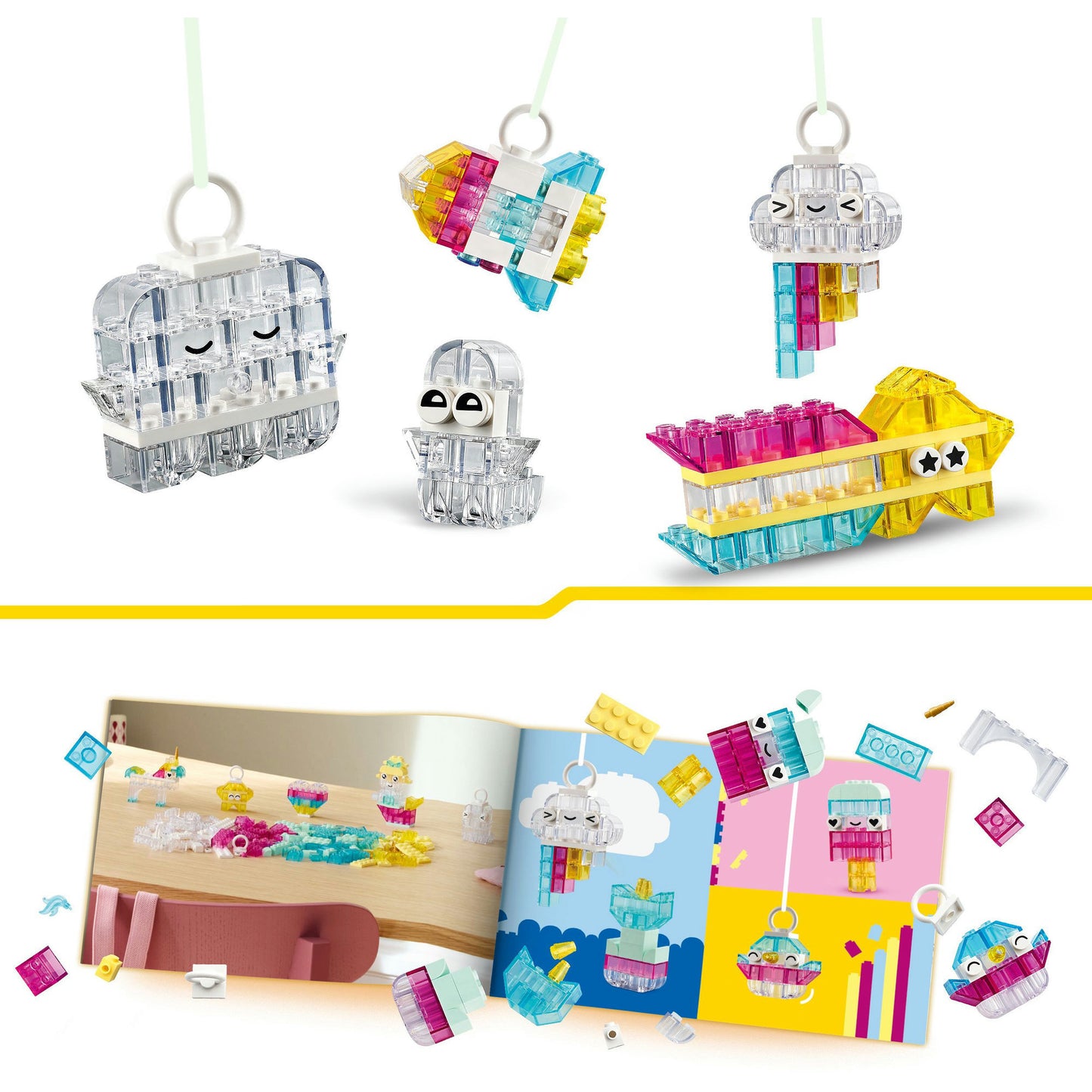 LEGO 11040 Klassische magische transparente Box
