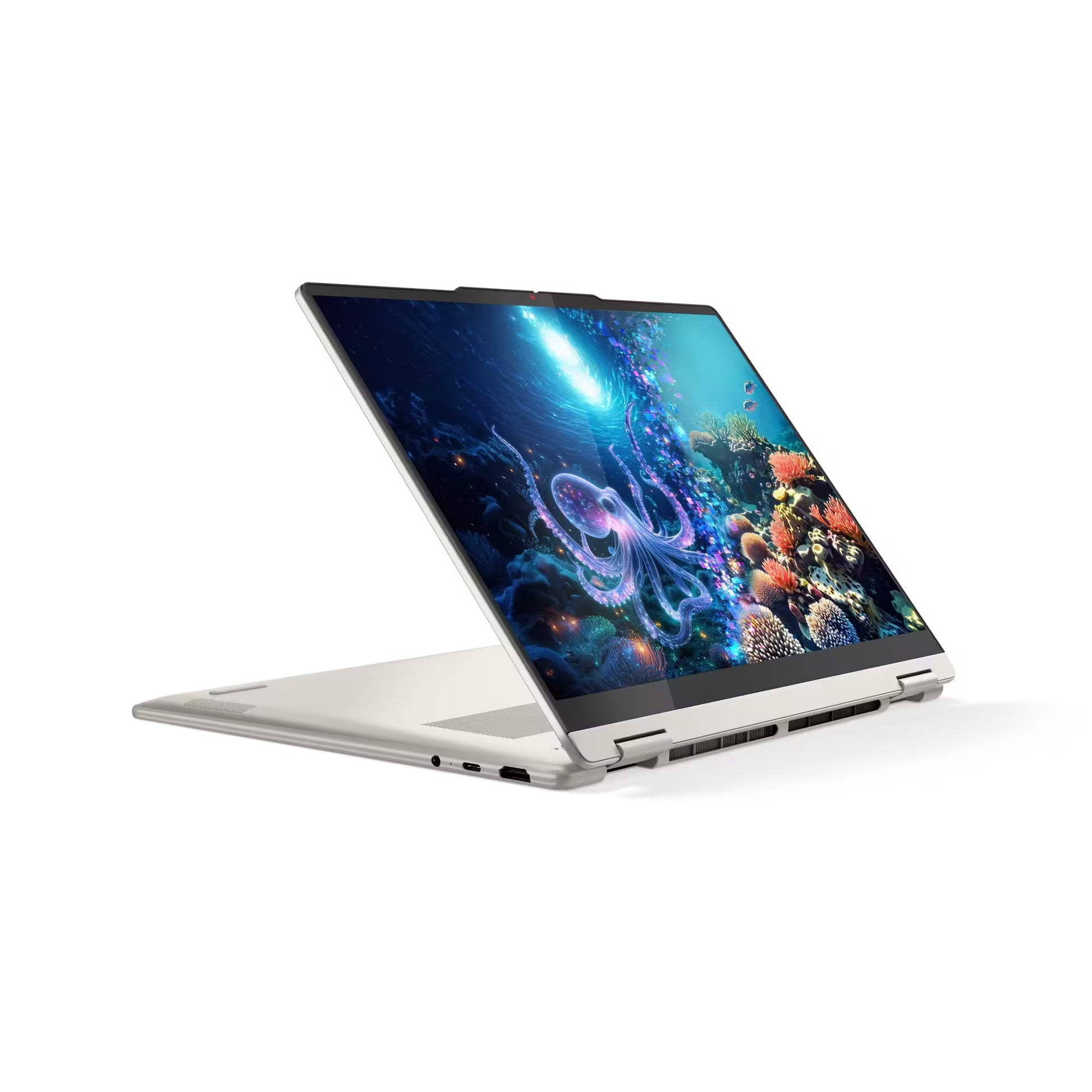 Lenovo Yoga 7 2-in-1 14ill10 (83jq00fvmh) 14 Copilot+ Laptop (Hochglanzweiß | Core Ultra 5 226V | Intel Arc Graphics 130V | 16 GB | 512 GB SSD | Touch)
