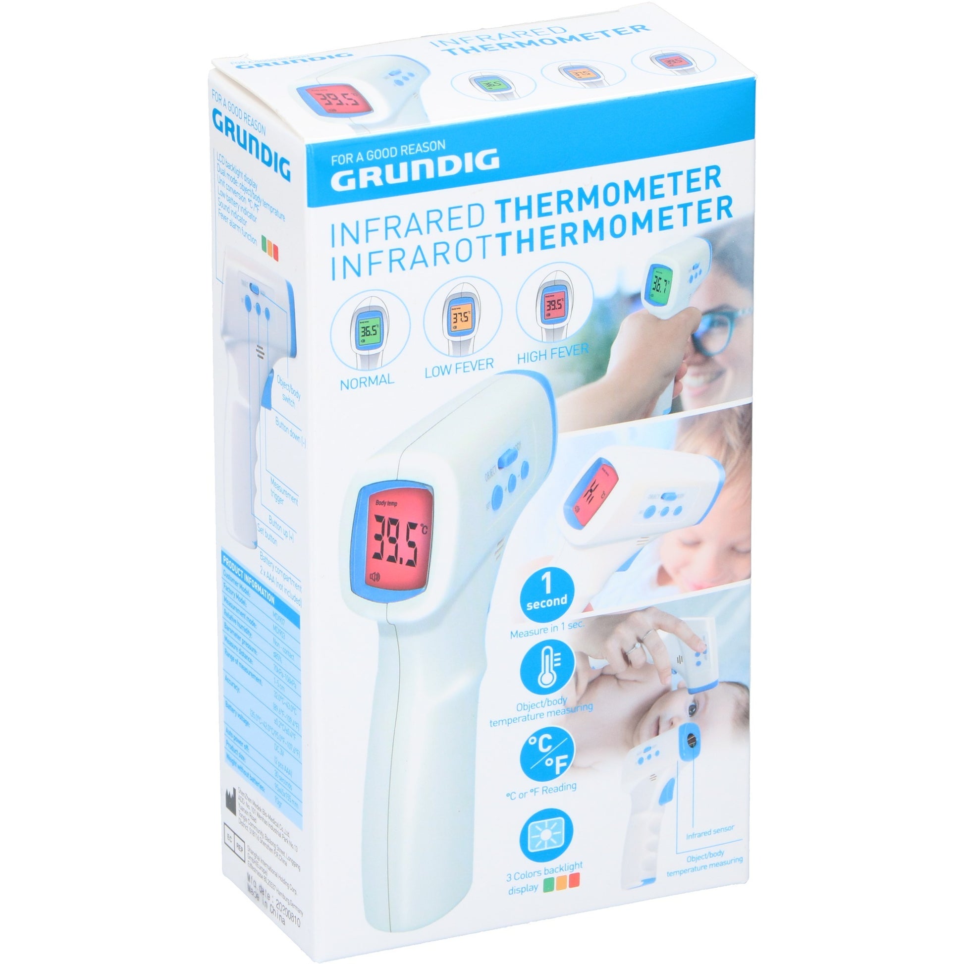 Grundig -Infrarot -Fieber -Thermometer