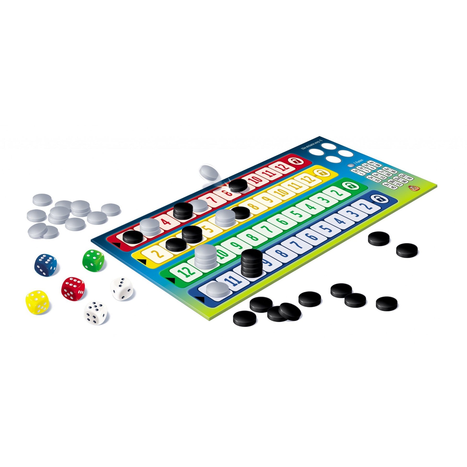 Weiße Goblin -Spiele Qwixx das Duell