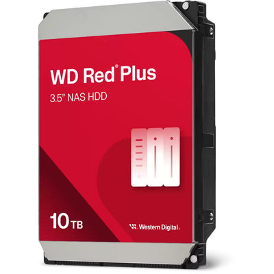 WD red plus 10 TB Festplatte (100EFGX, SATA)