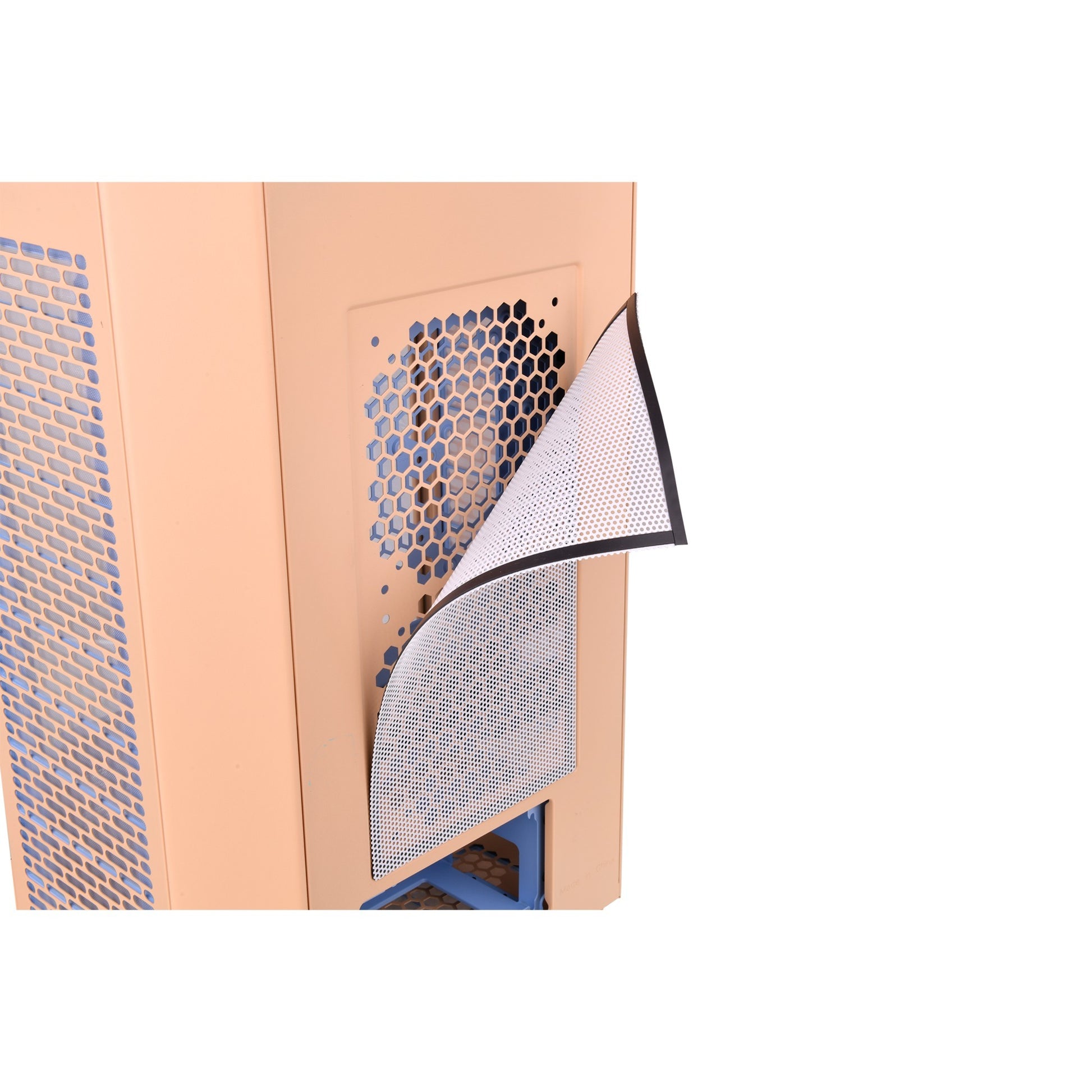Thermaltake the Tower 300 – Peach Fuzz Mini-Tower-Gehäuse (Pfirsich | 3x USB-A | gehärtetes Glas)