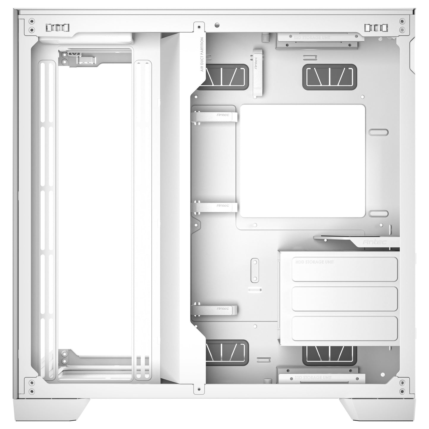 Antec C8 Aluminium Weiß