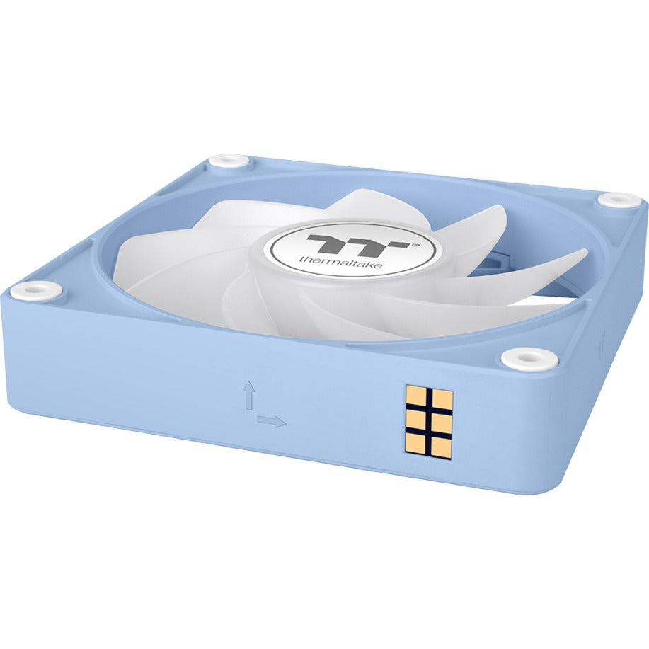 Thermaltake CT120 EX Reverse Argb Sync PC-Lüfter Hydrangea Blue (3-Lüfter-Pack) Gehäuselüfter (Hellblau, 3 Stück, 120 x 120 x 25 mm, PWM)