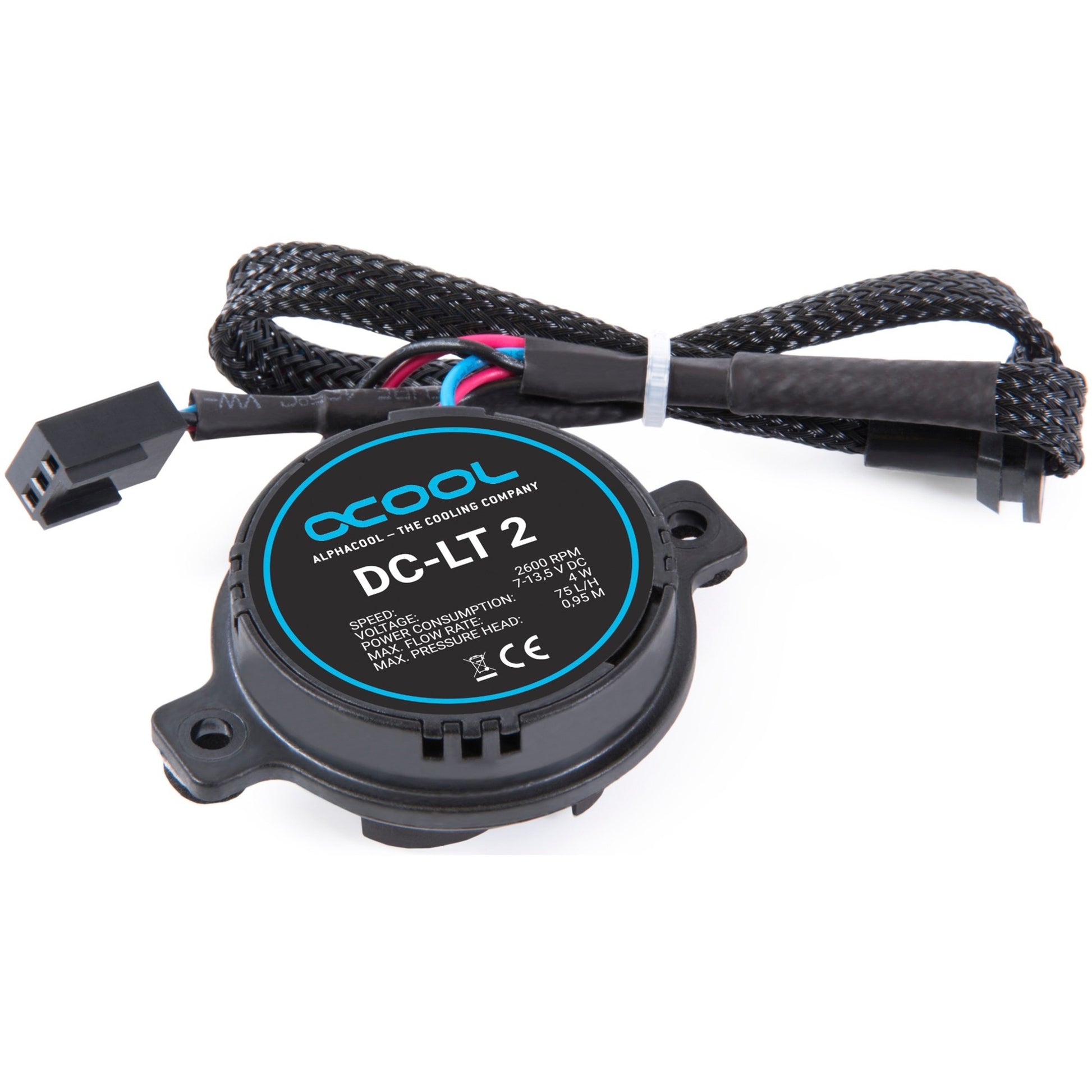 Alphacool DC-LT 2 – 2600 U/min Keramik – 12 V DC – (3 Sinus-Platine) Pumpe (schwarz)