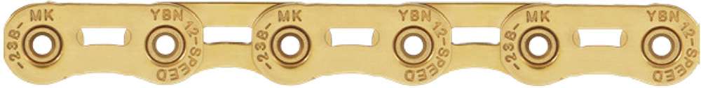YBN MK120 Road Gravel 12-Gang-Kette mit flachem Hohlplattenbolzen