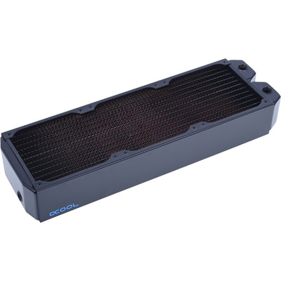 Alphacool nexxxos UT60 Vollkupfer 420-mm-Radiator (schwarz)