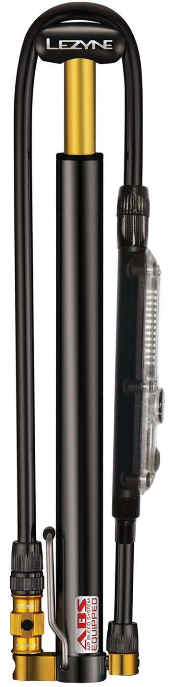 Lezyne CNC Micro Floor Drive HPG HVG Minipumpe mit Manometer