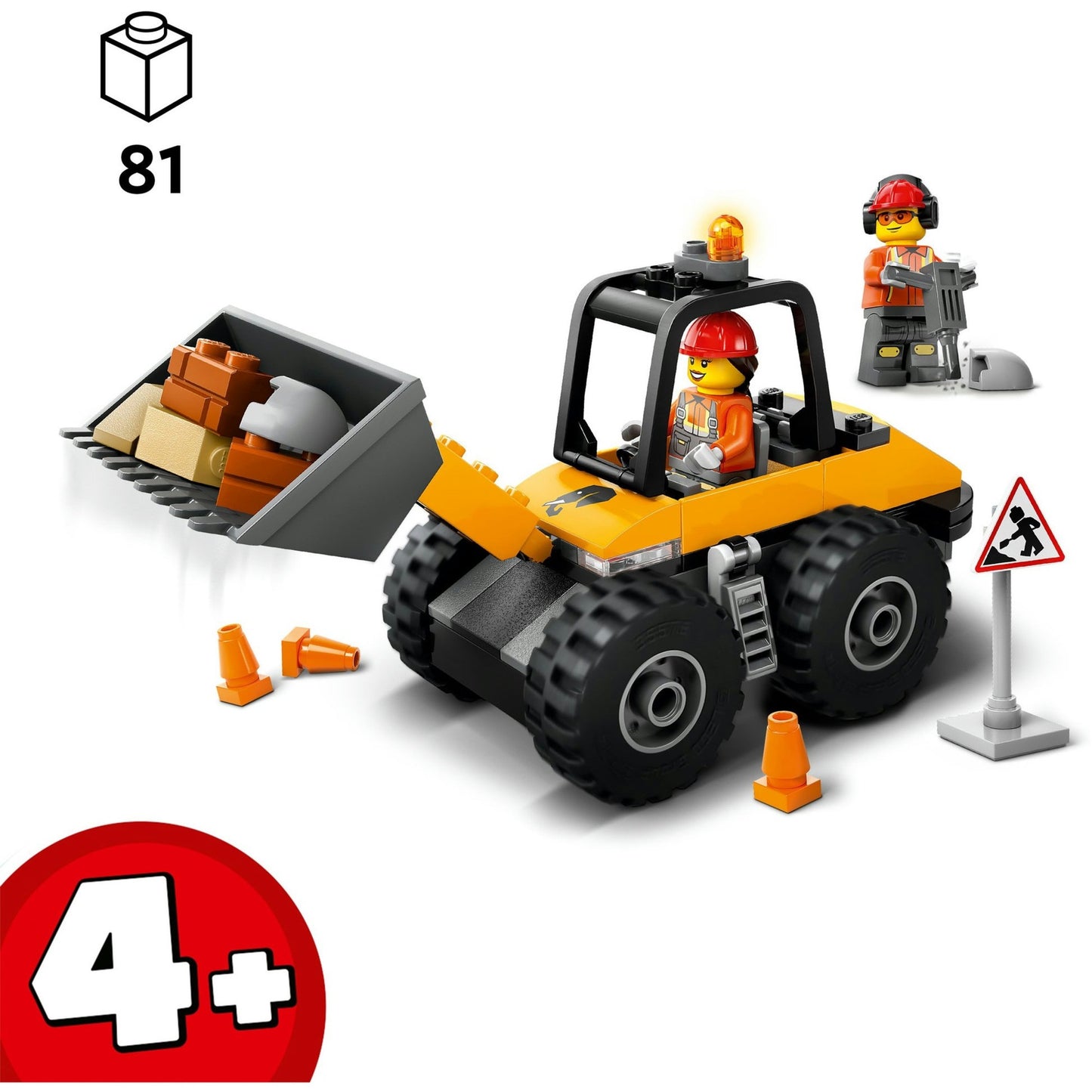 Lego Lego City 60450 gelbe Radlader
