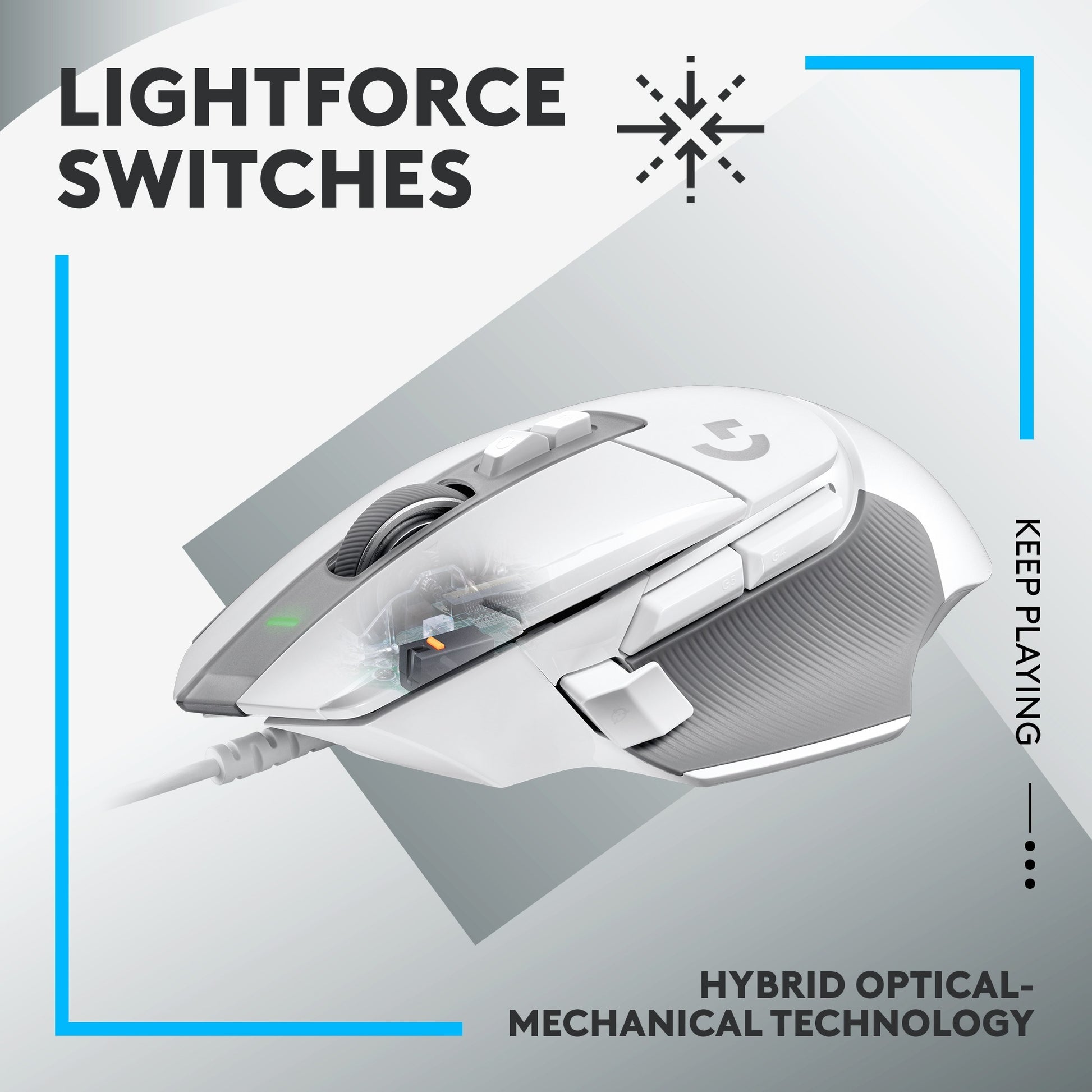 Logitech G502 X Gaming Maus