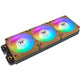 Thermaltake CT120 EX Reverse Argb Sync PC-Lüfter Gravel Sand (3-Lüfter-Pack) Gehäuselüfter (hellbraun, 3 Stück, 120 x 120 x 25 mm, PWM)