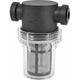 Alphacool es großer Inline-Filter 2xG1 (schwarz transparent)