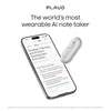 Plaud Notepin s Diktiergerät (Silber, 64 GB, Bluetooth 5.2 BLE (Bluetooth Low Energy) Wi-Fi)