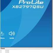 Iiyama Prolite xb2797qsu-w1 27 Monitor (weiß (matt), HDMI, Display Port, USB, Audio) - afbeelding 23