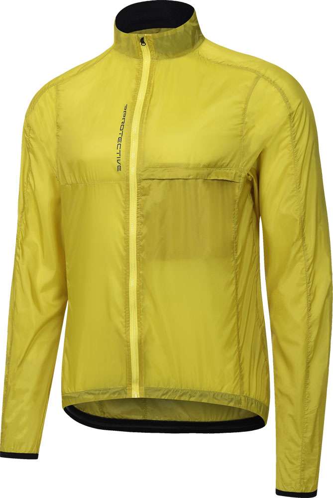 Schutzbelüftung – Windjacke