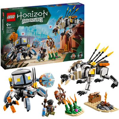 Lego Horizon 77037 Aloy und Varl gegen Shell-Walker und Sawtooth