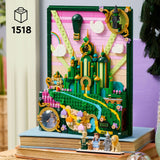 Lego 75685 „Wicked Emerald City“ als Wandkunst - afbeelding 3