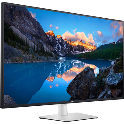 Dell UltraSharp U4323QE 43 4K UHD-Monitor (Schwarz Silber, HDMI, DisplayPort, USB-C, Audio, LAN)