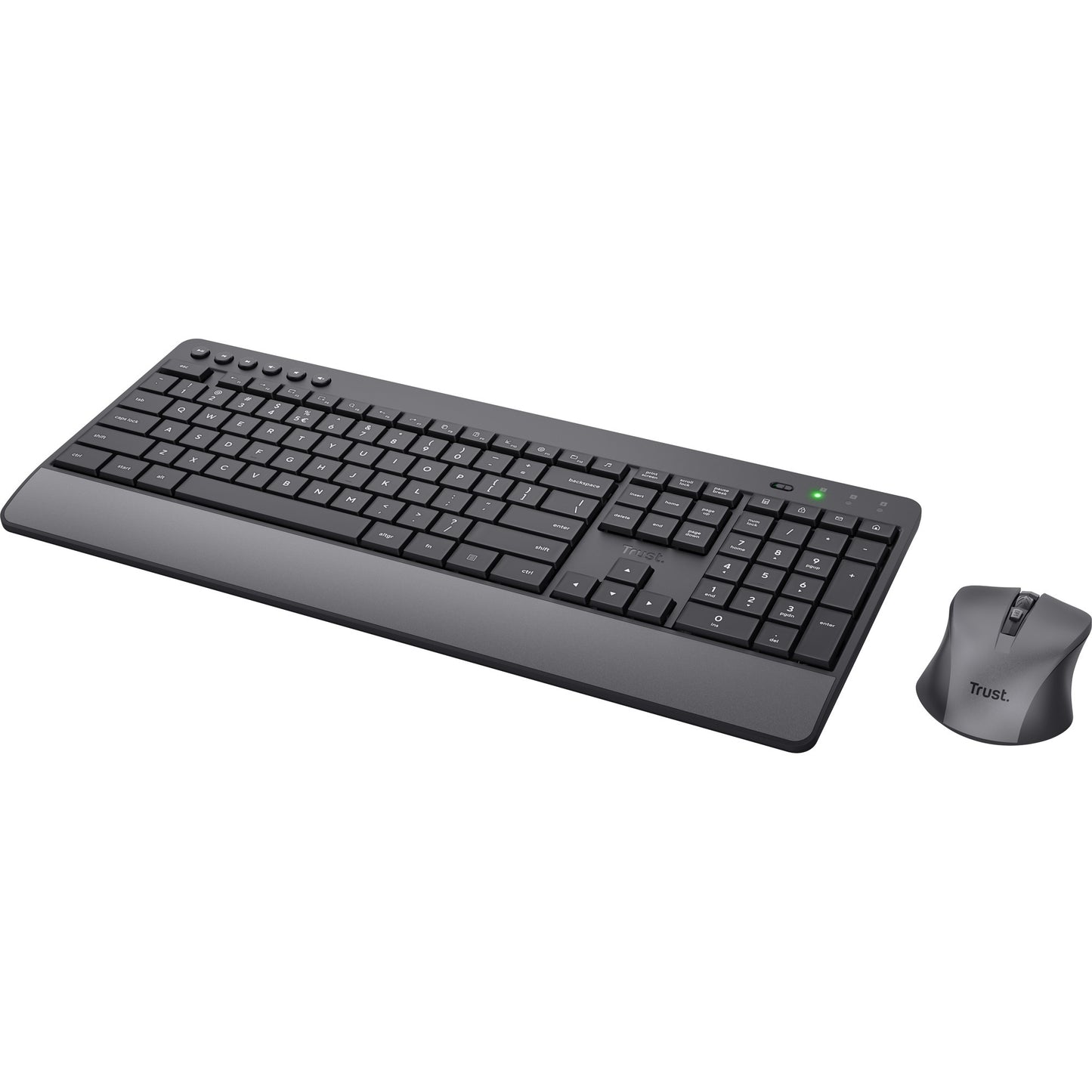 Vertrauen Sie Trezo Komfort Wireless Keyboards Muisset
