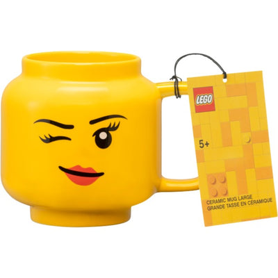 Zimmer Kopenhagen Lego Keramik Becher Schninkenmädchen Kopf, Groo