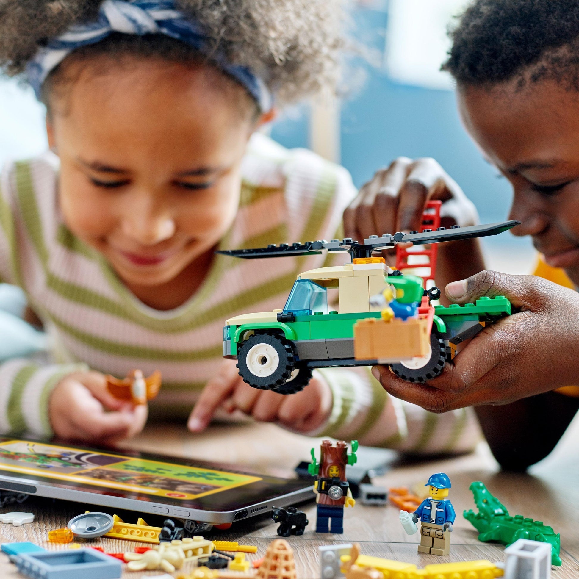 Lego City – Wildtier-Rettungsmissionen, Konstruktionsspielzeug (60353)