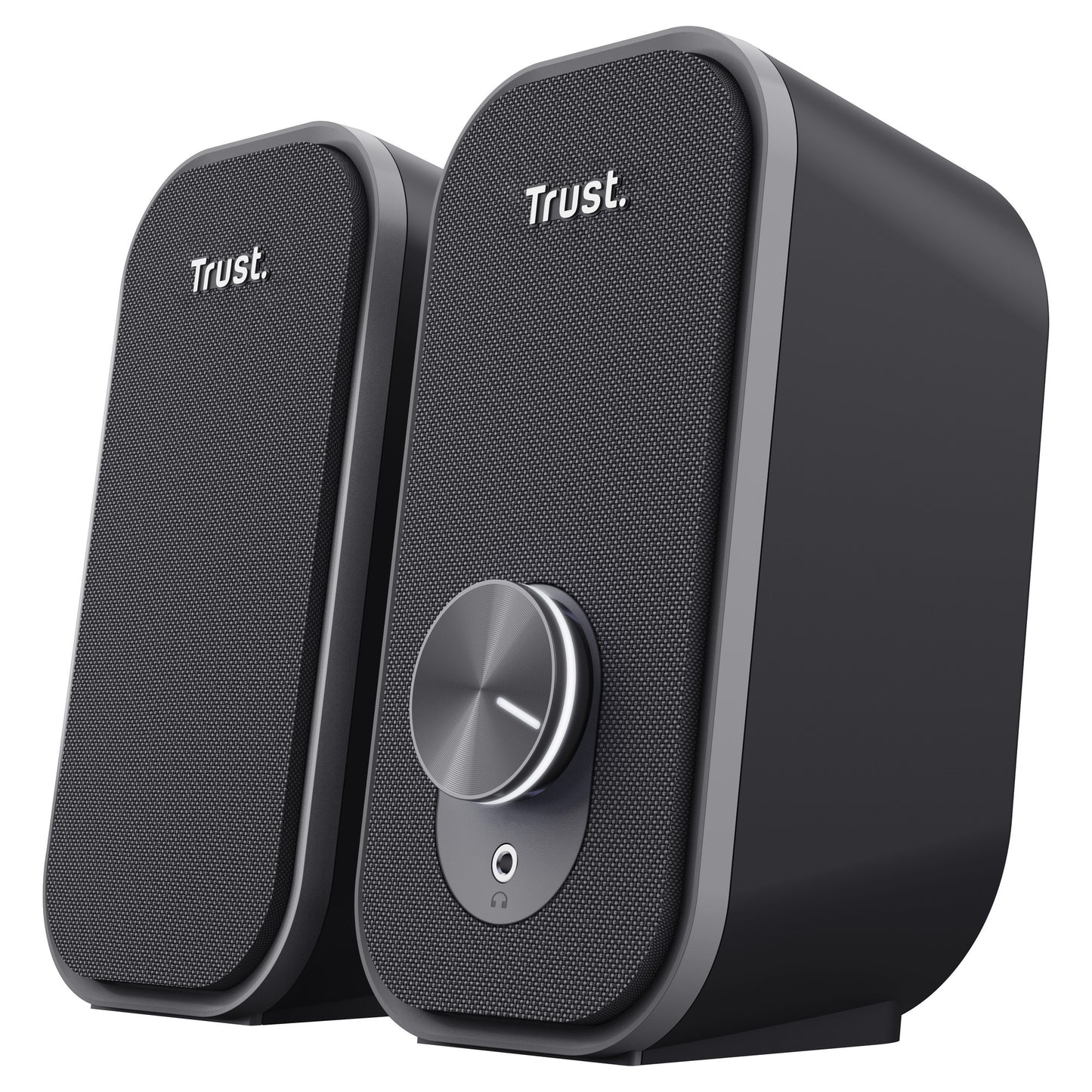 Trust ador 2.0 Lautsprecherset PC-Lautsprecher (schwarz grau)