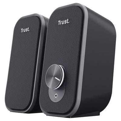 Trust ador 2.0 Lautsprecherset PC-Lautsprecher (schwarz grau)