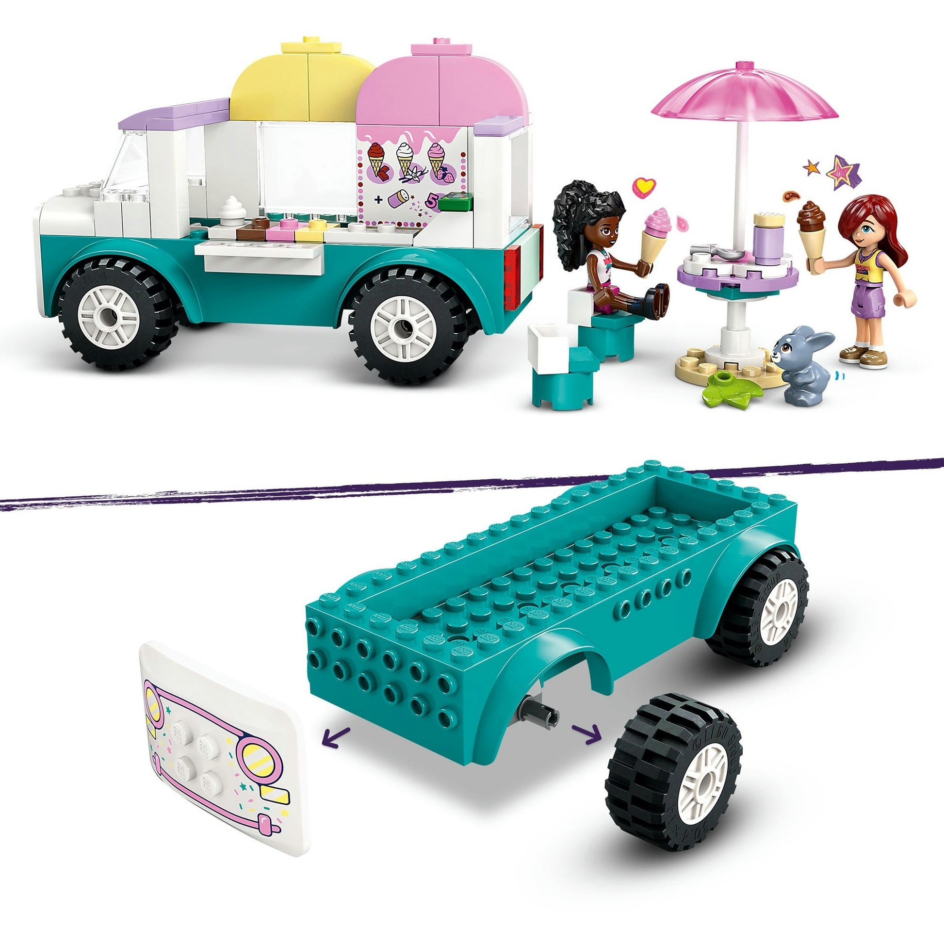 Lego Lego Freunde 42644 Heartlake City Ice Cream Truck
