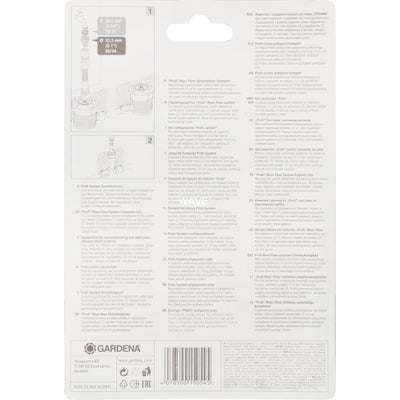 Gardena 'Profi' Maxi-Flow-Systemverbindungssatz