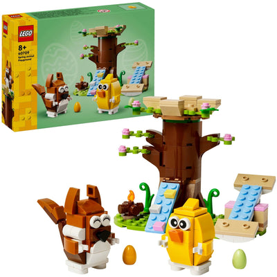 LEGO ICONIC 40709 Animal Play Garden im Frühjahr