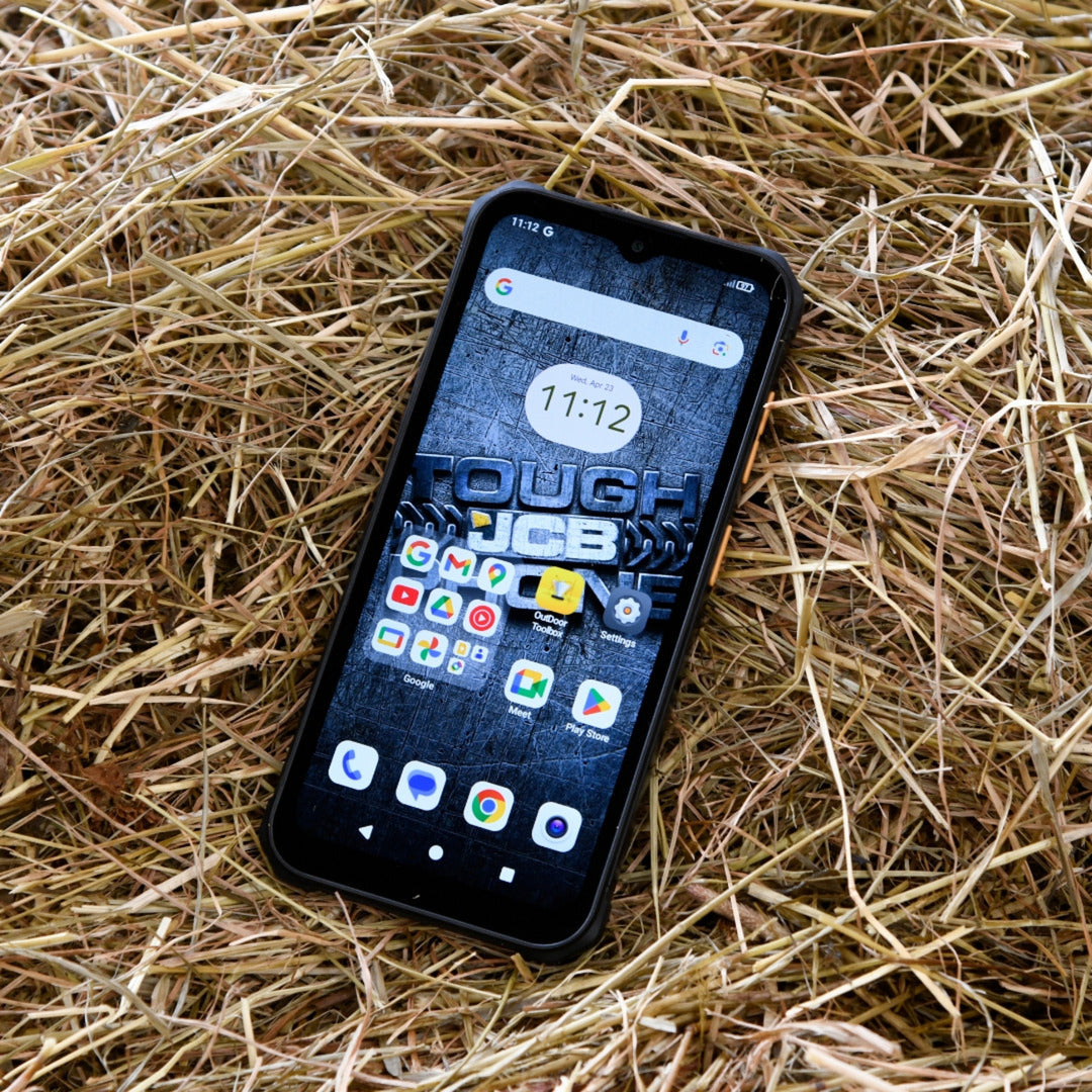 JCB Toughphone E10 (schwarz, 6,6 HD, 8 GB RAM, 64 GB ROM)