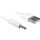 Delock-Kabel USB-A-Mann> Stereobuchse 3,5 mm männlicher 4-Pin