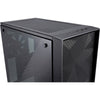 Fraktales Design meshify c dunkle getemperte Glas