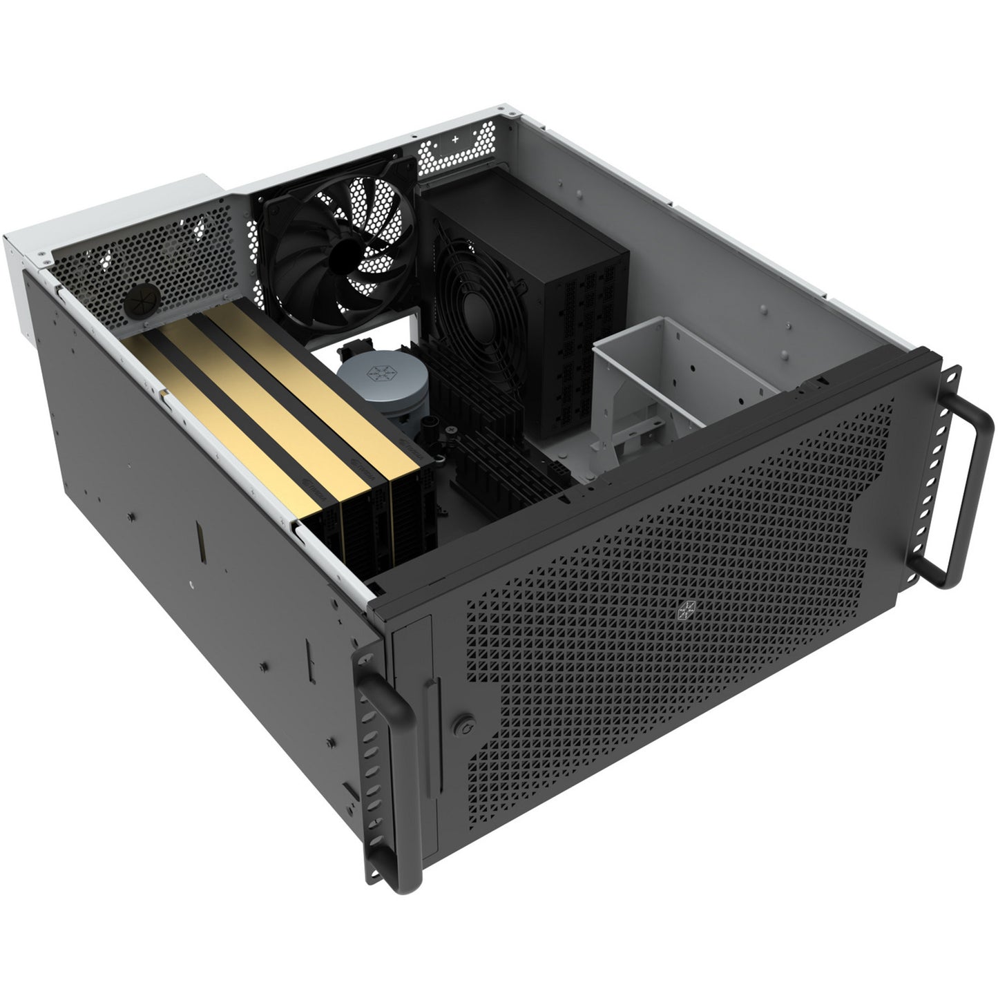 Silverstone RM53-502 Rackgehäuse (schwarz)