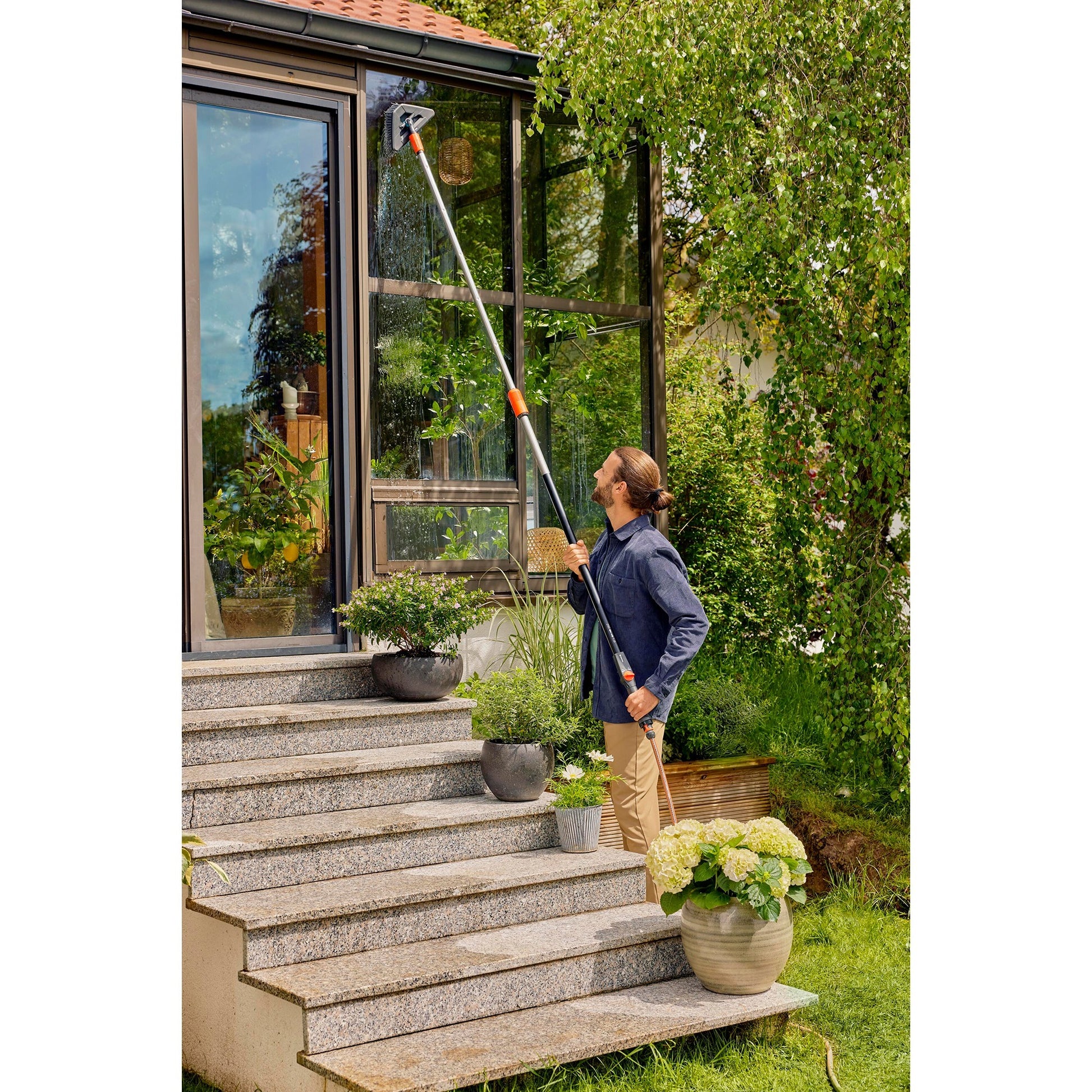 Gardena Cleansystem Stahlbrush weicher Flex