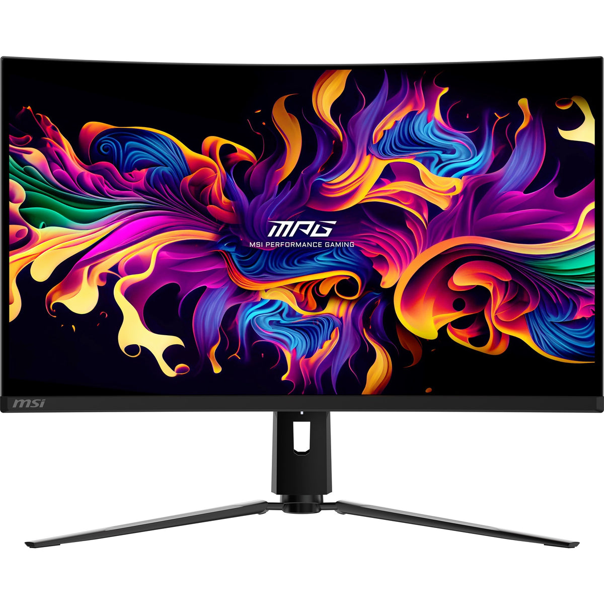 MSI MPG 321curx QD-OLED 31,5 4K UHD Curved Gaming Monitor (Schwarz, 2x HDMI, Display Port, 2x USB-A, USB-B, USB-C, 240 Hz)