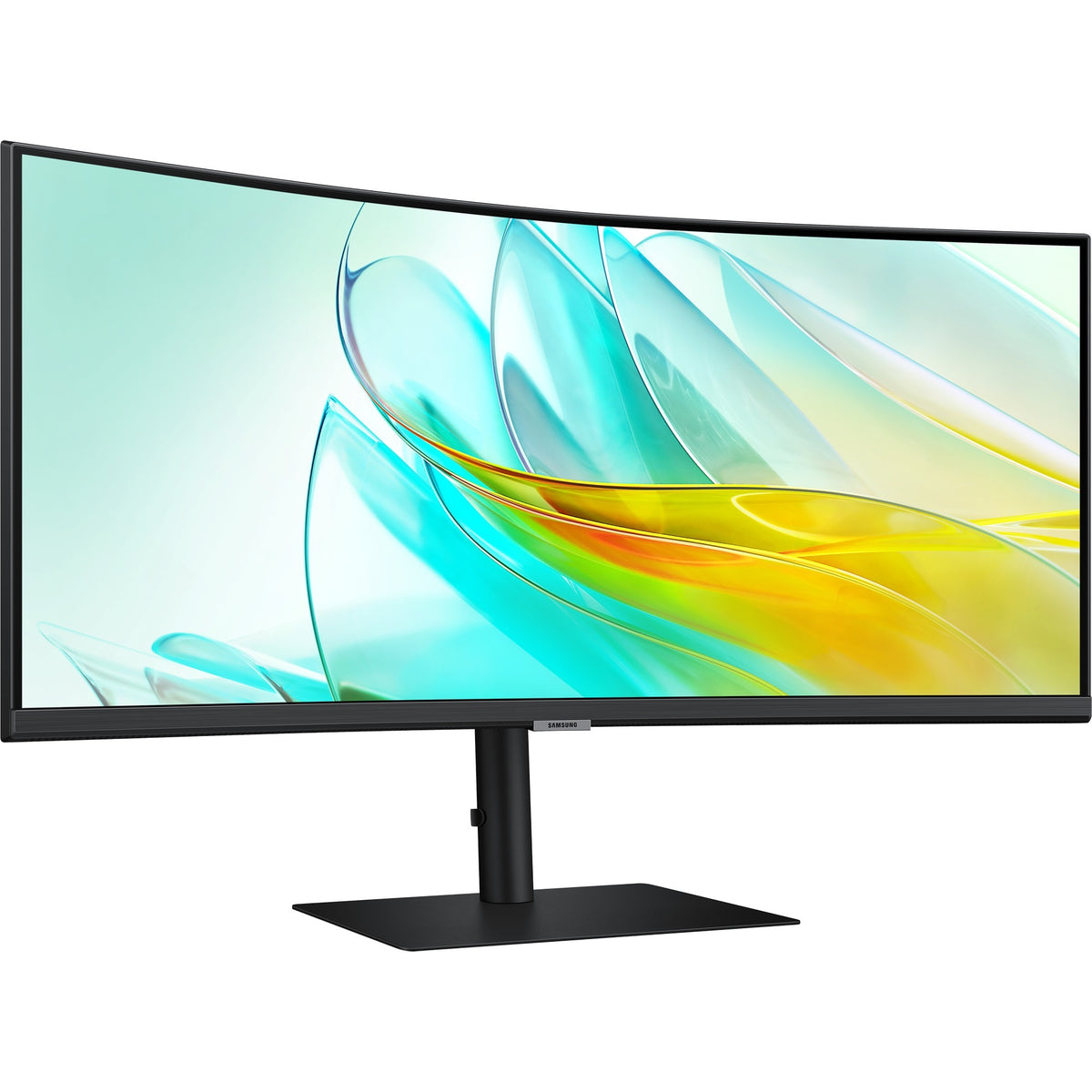 Samsung Viewfinity S6 S65UC 34 gebogener Ultrawide-Monitor (schwarz, HDMI, Displayport, 3x USB-A, USB-B, USB-C, RJ-45)