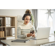 Kensington H1050 EQ Bluetooth-On-Ear-Headset mit Umgebungsgeräuschunterdrückung (Schwarz, Bluetooth 5.4) - afbeelding 12