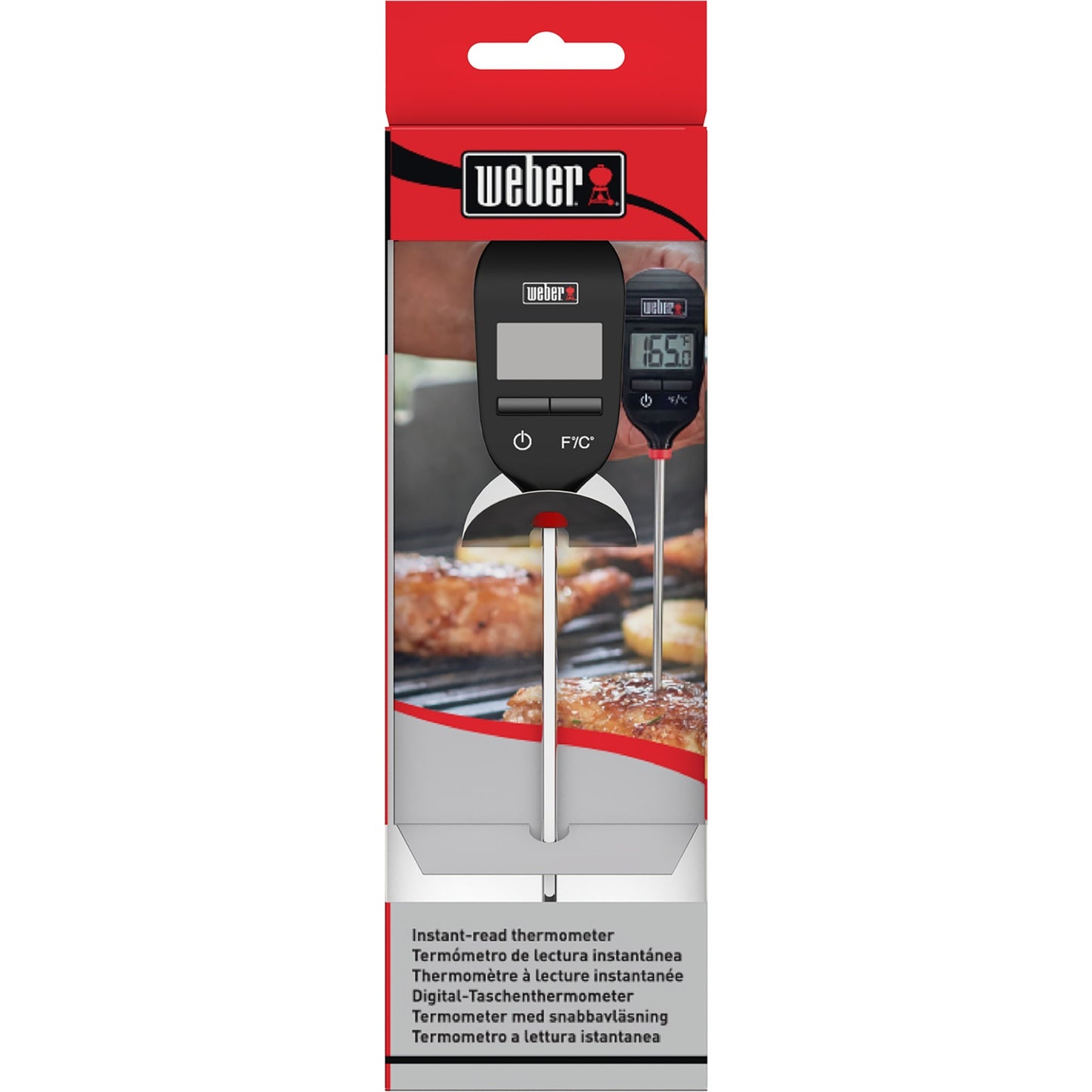 Weber direkt lesbares Thermometer