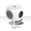 ACT Connectivity Socket Kubus mit 3 Sockets, 30W D.